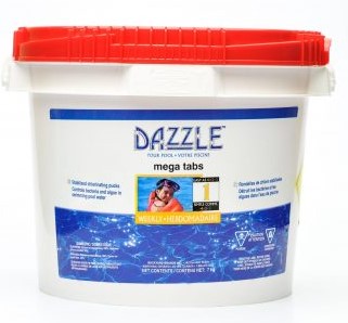Mega Tabs Chlorine 200G Puck 7Kg Dazzle